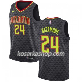 Dres Atlanta Hawks Kent Bazemore 24 Nike 2017-18 Crna Swingman